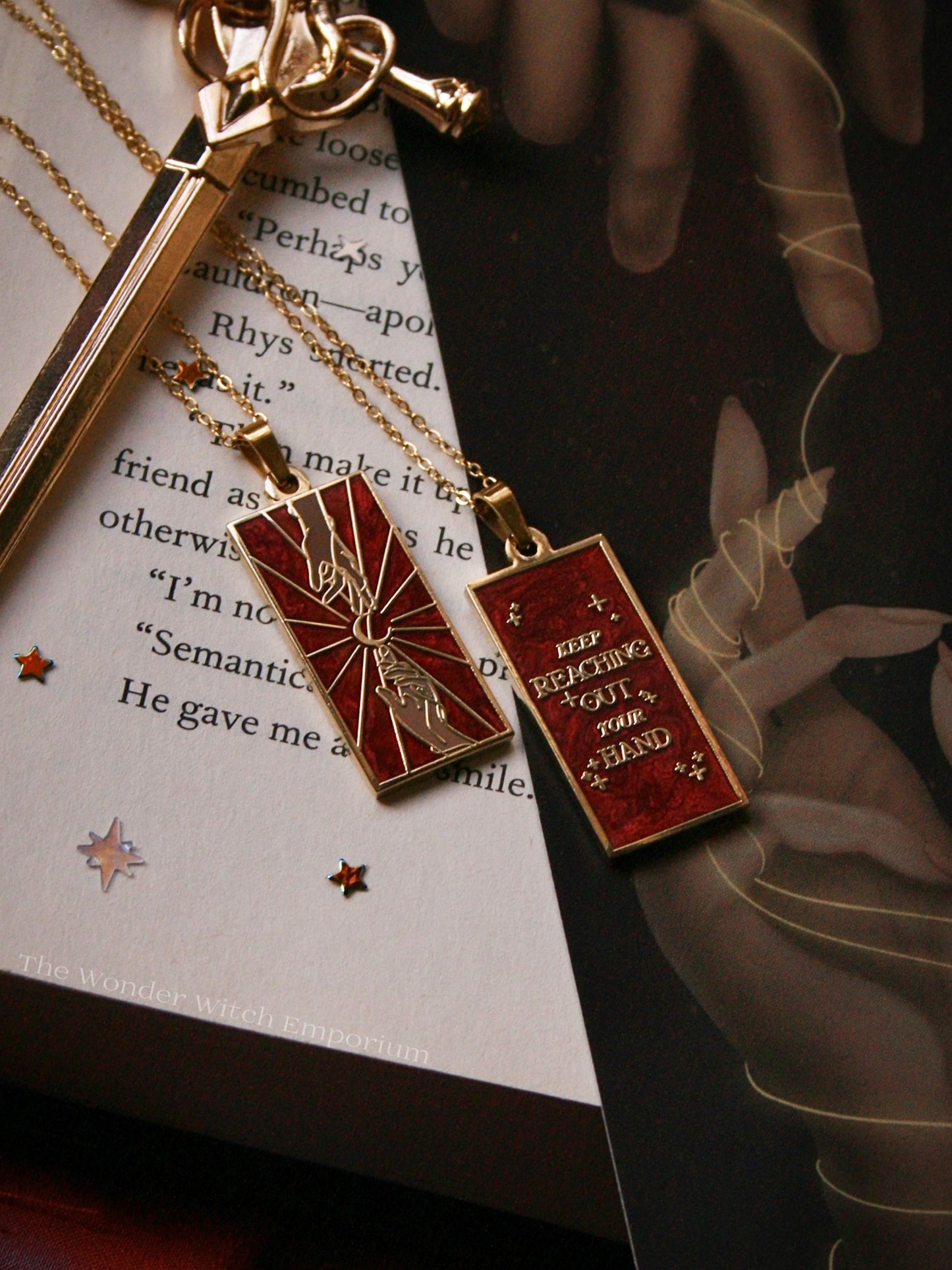 The Star Crossed Lovers Necklace - Nessian edition