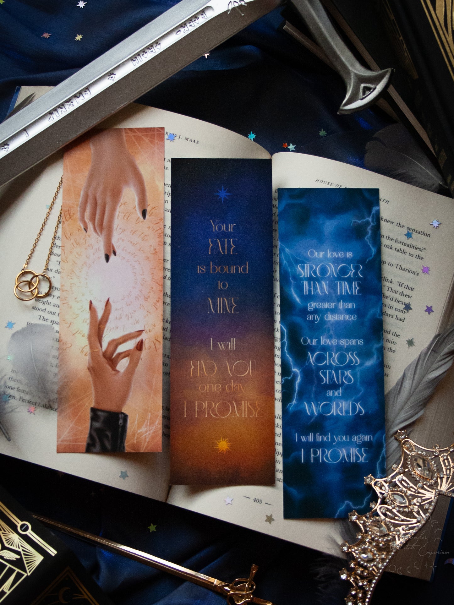 Crescent City Bookmark set