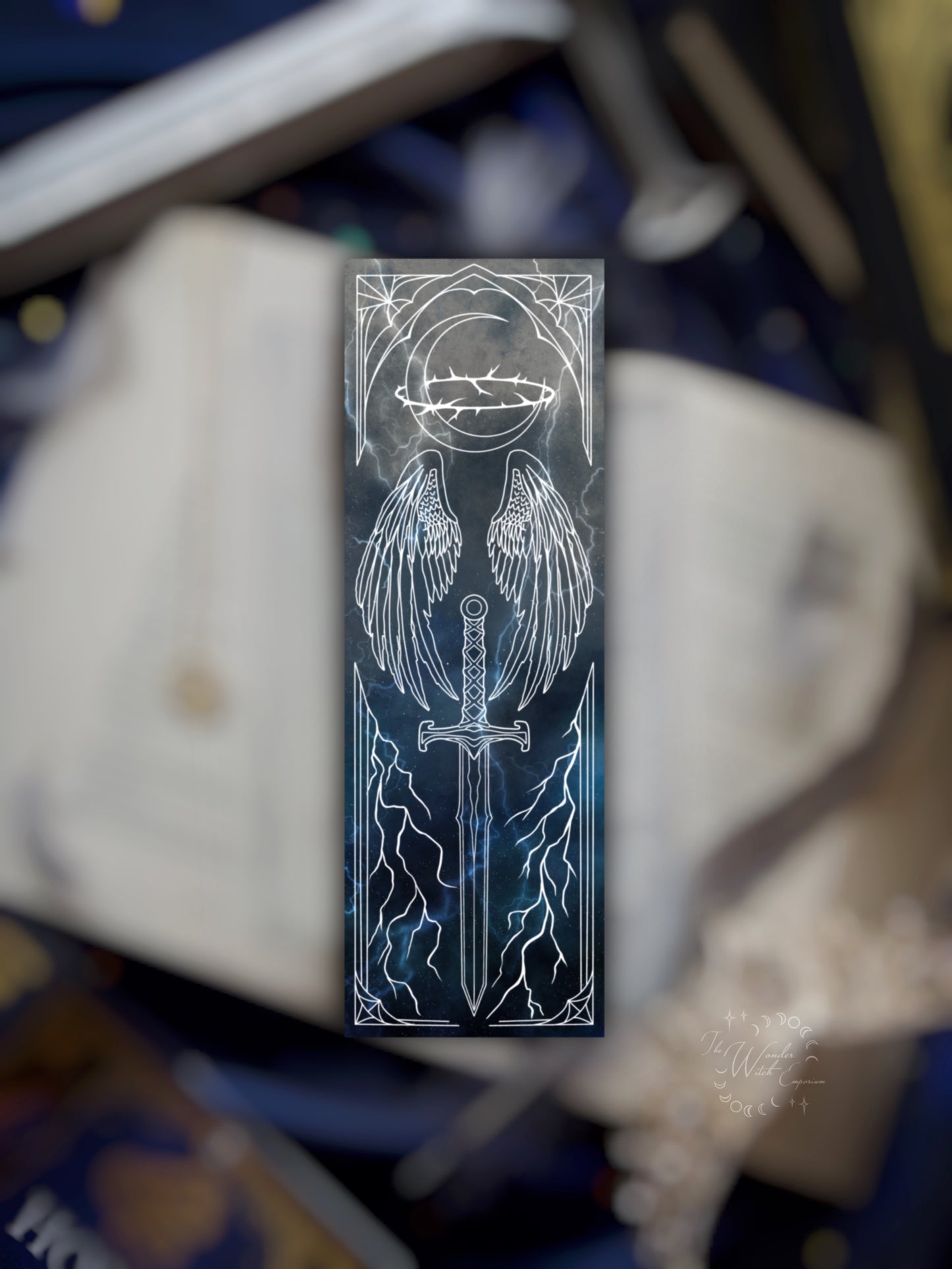 The Umbra Mortis - exclusive foiled Crescent City bookmark
