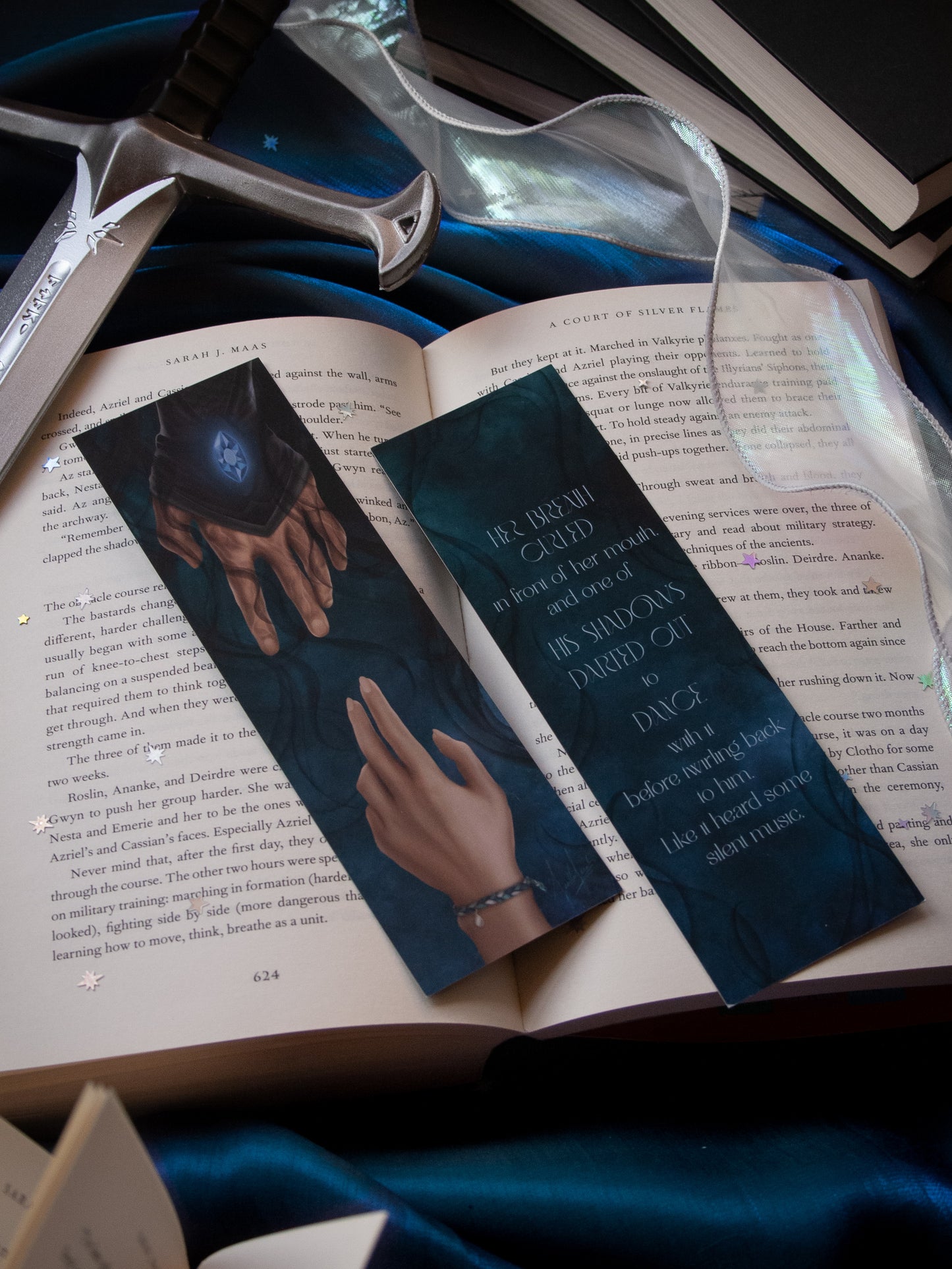 The Shadowsinger & the Priestess bookmark