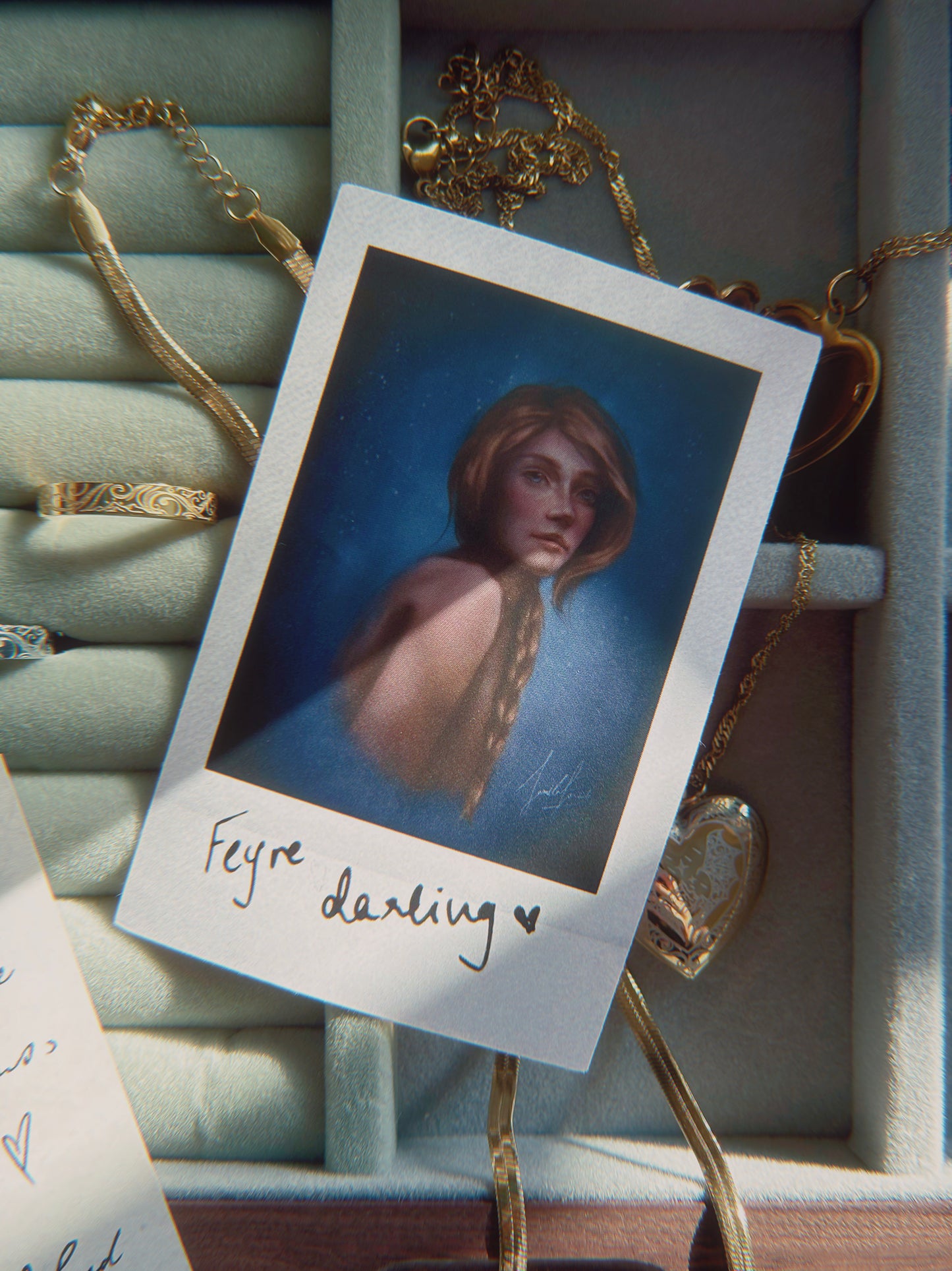 Feyre Archeron Polaroid sticker